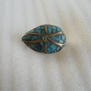 Vintage - Turquoise Pin   12-30